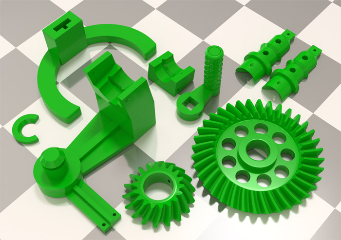 Math Gears free 3D model 3D printable