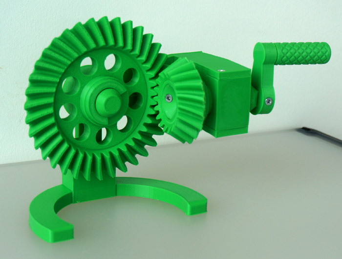 3D modeling of noncircular bevel gears.