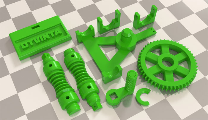 Math Gears free 3D model 3D printable