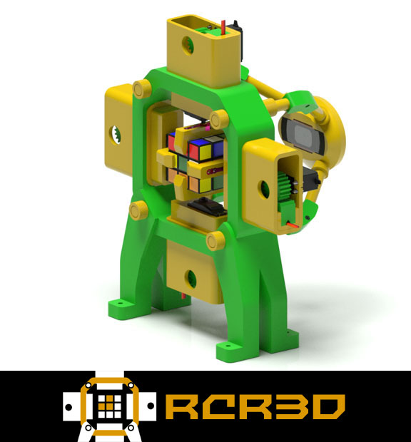 Rubik's Cube Solving Robot Dedicated Web Site
